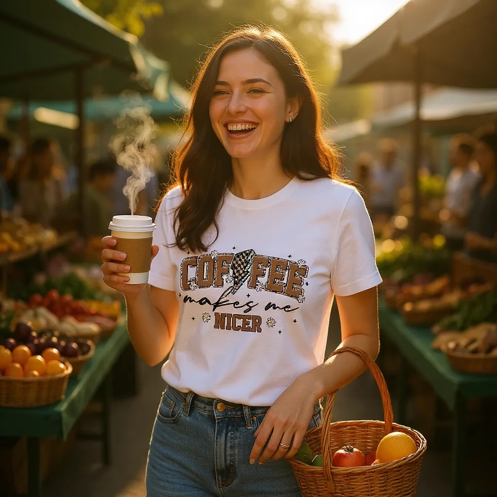 Coffee Makes Me Nicer Tee