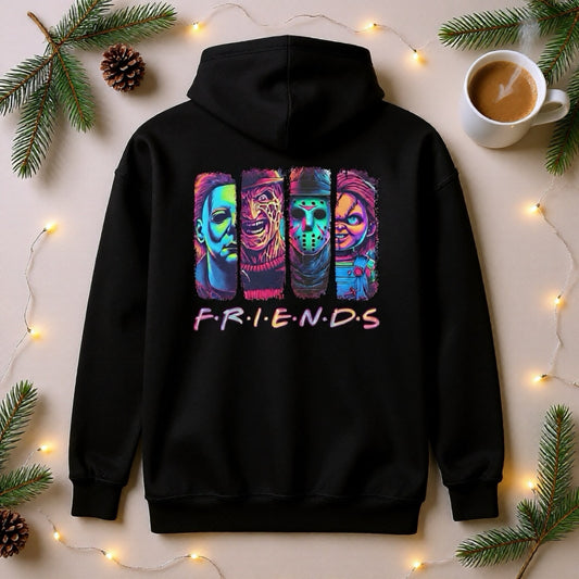 Spooky F.R.I.E.N.D.S. Zip Hoodie