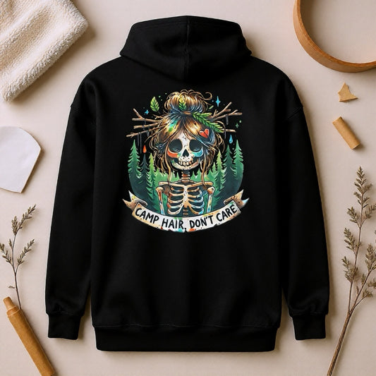 Camp Hair Don’t Care Zip Hoodie