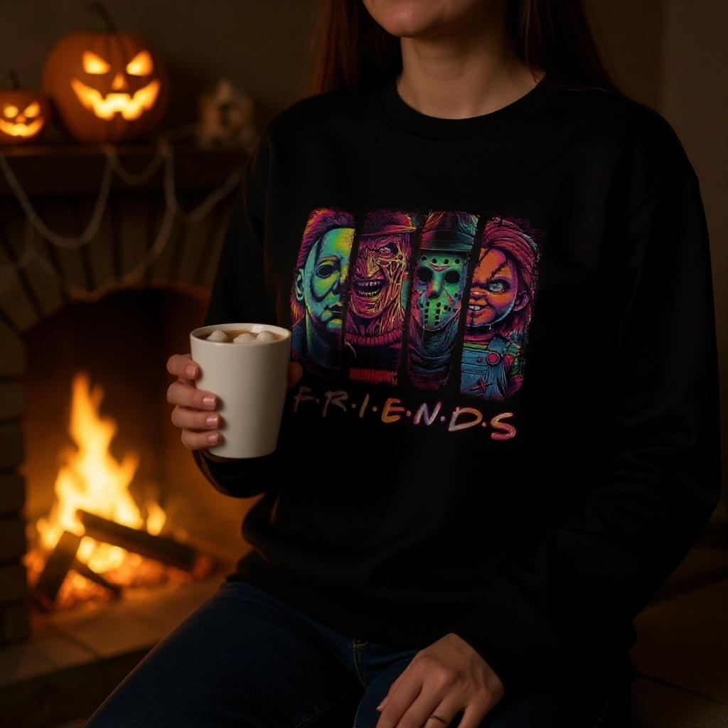 Fright Night F.R.I.E.N.D.S. Crewneck