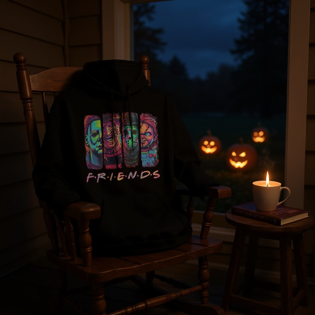 Spooky F.R.I.E.N.D.S. Zip Hoodie