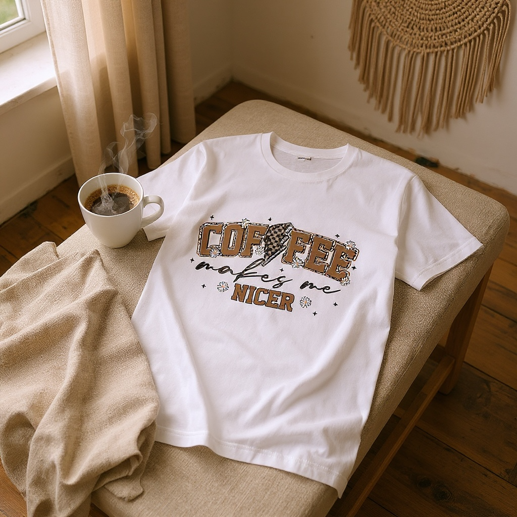 Coffee Makes Me Nicer Tee