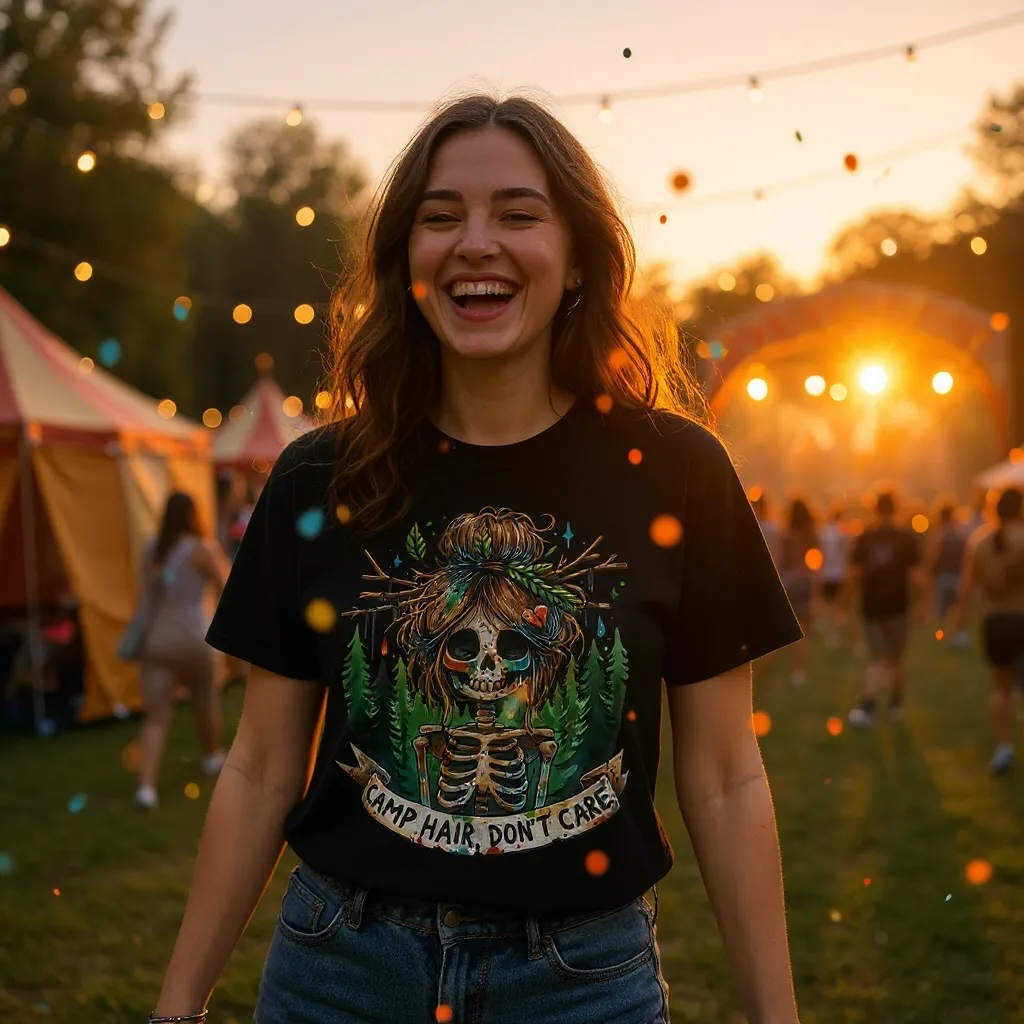 Camp Hair Don’t Care Tee