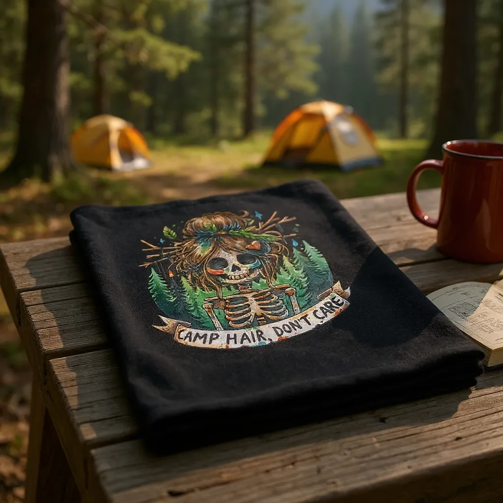 Camp Hair Don’t Care Tee