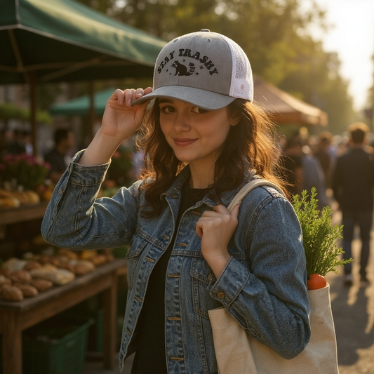 Stay Trashy Retro Trucker Hat