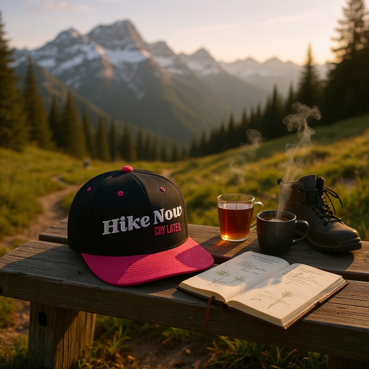 Hike Now Cry Later Classic Snapback