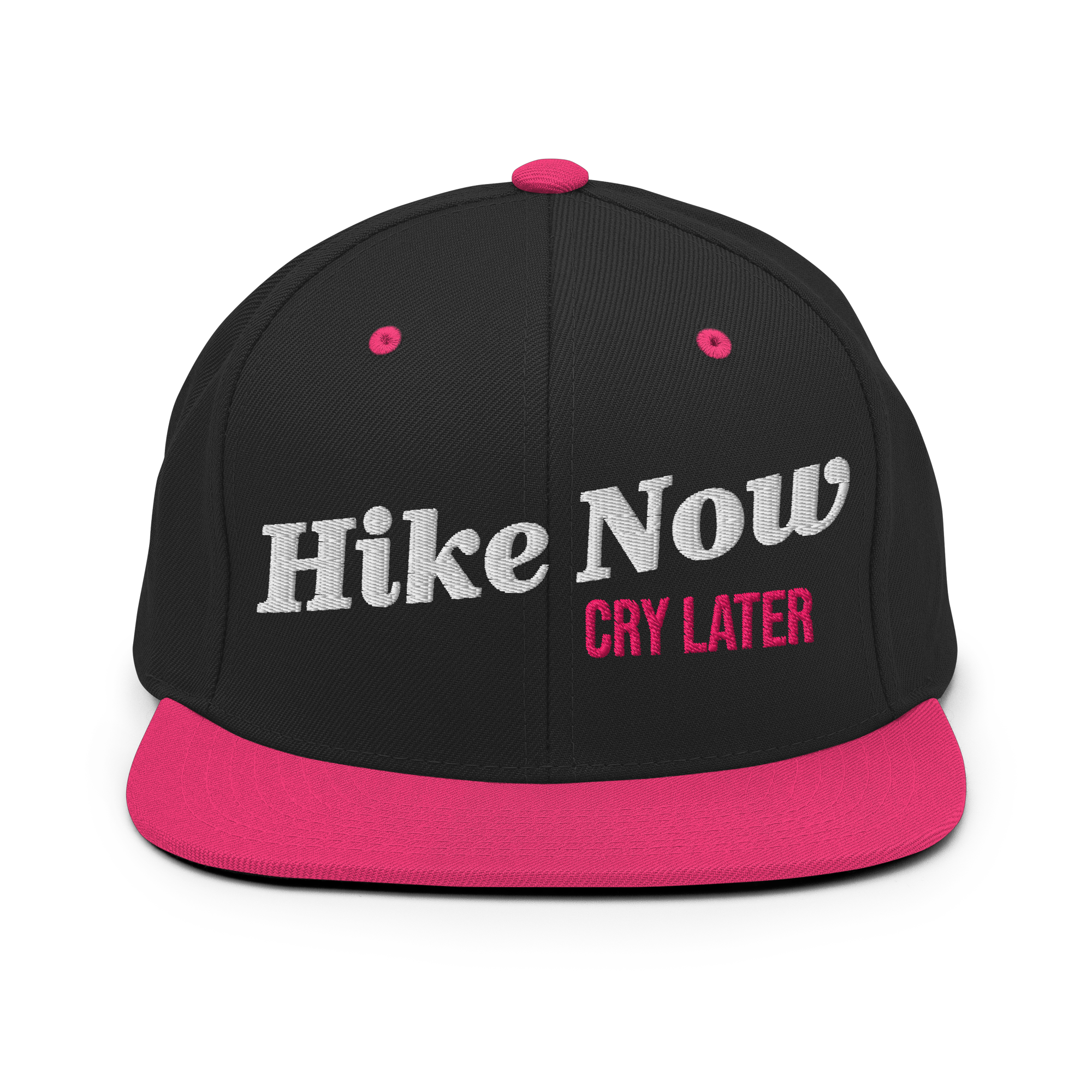 Hike Now Cry Later Classic Snapback