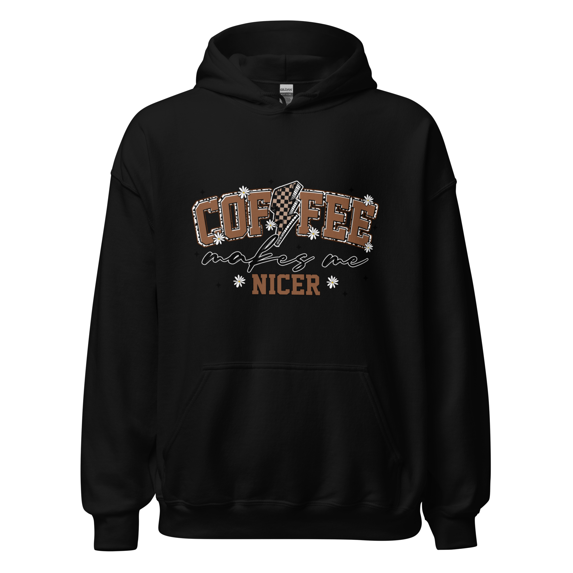 Coffee Makes Me Nicer Hoodie
