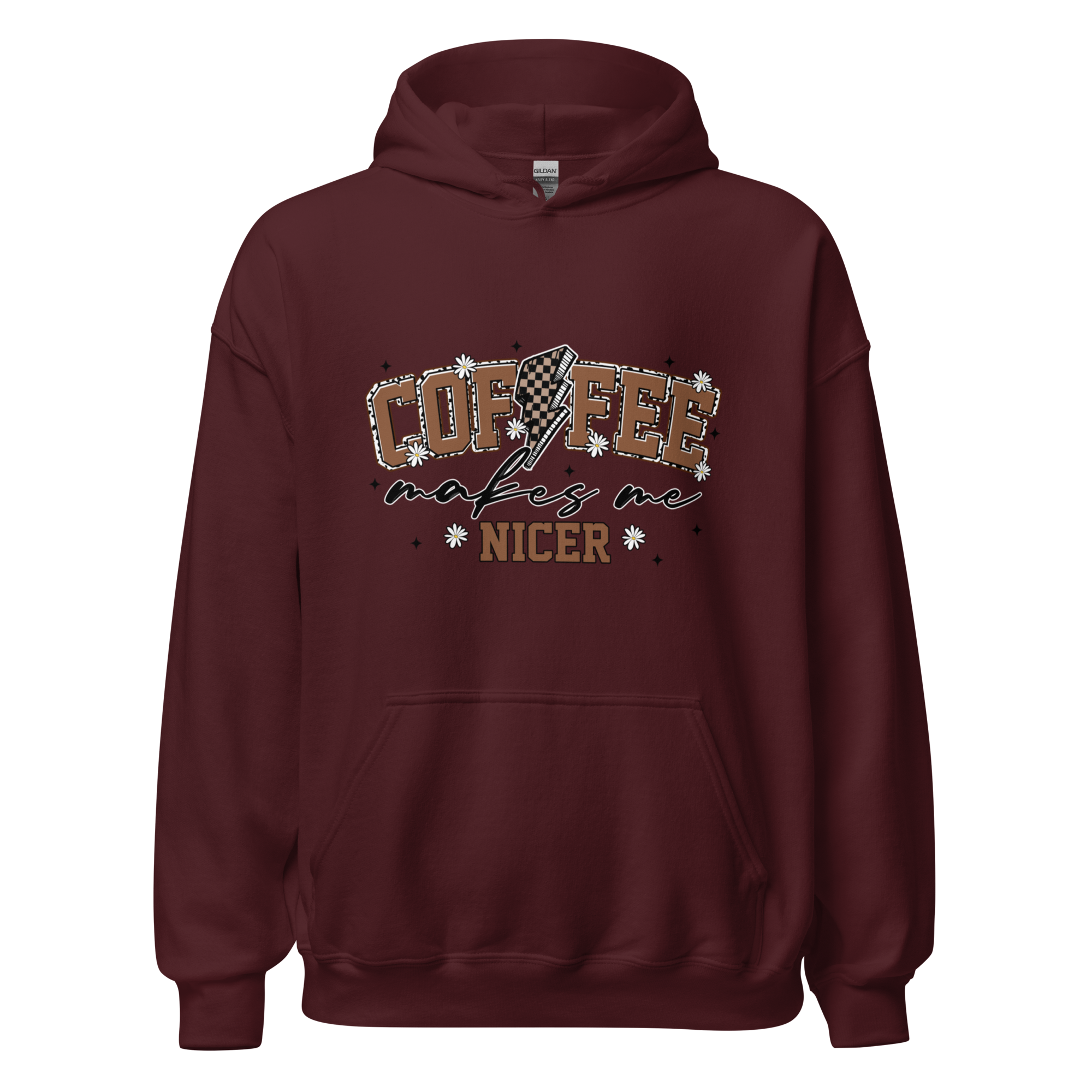 Coffee Makes Me Nicer Hoodie