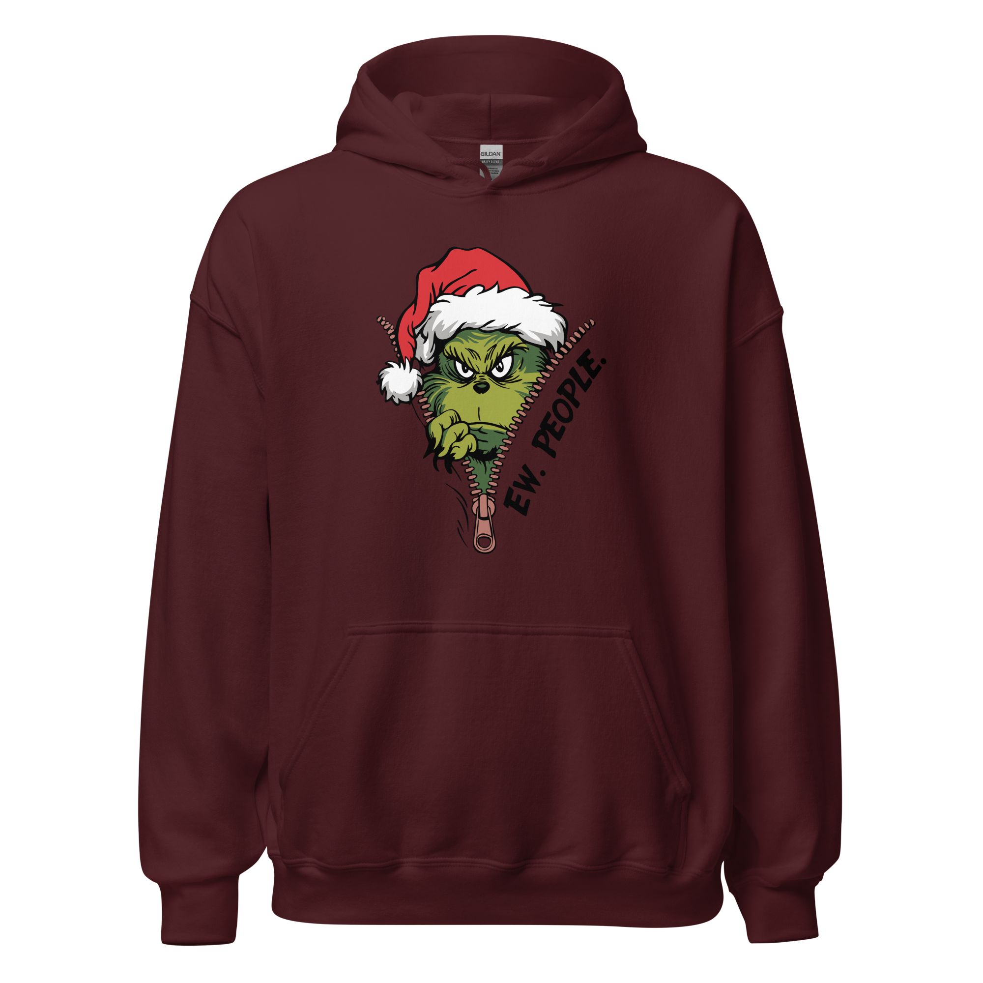 Ew People Grinchmas Hoodie
