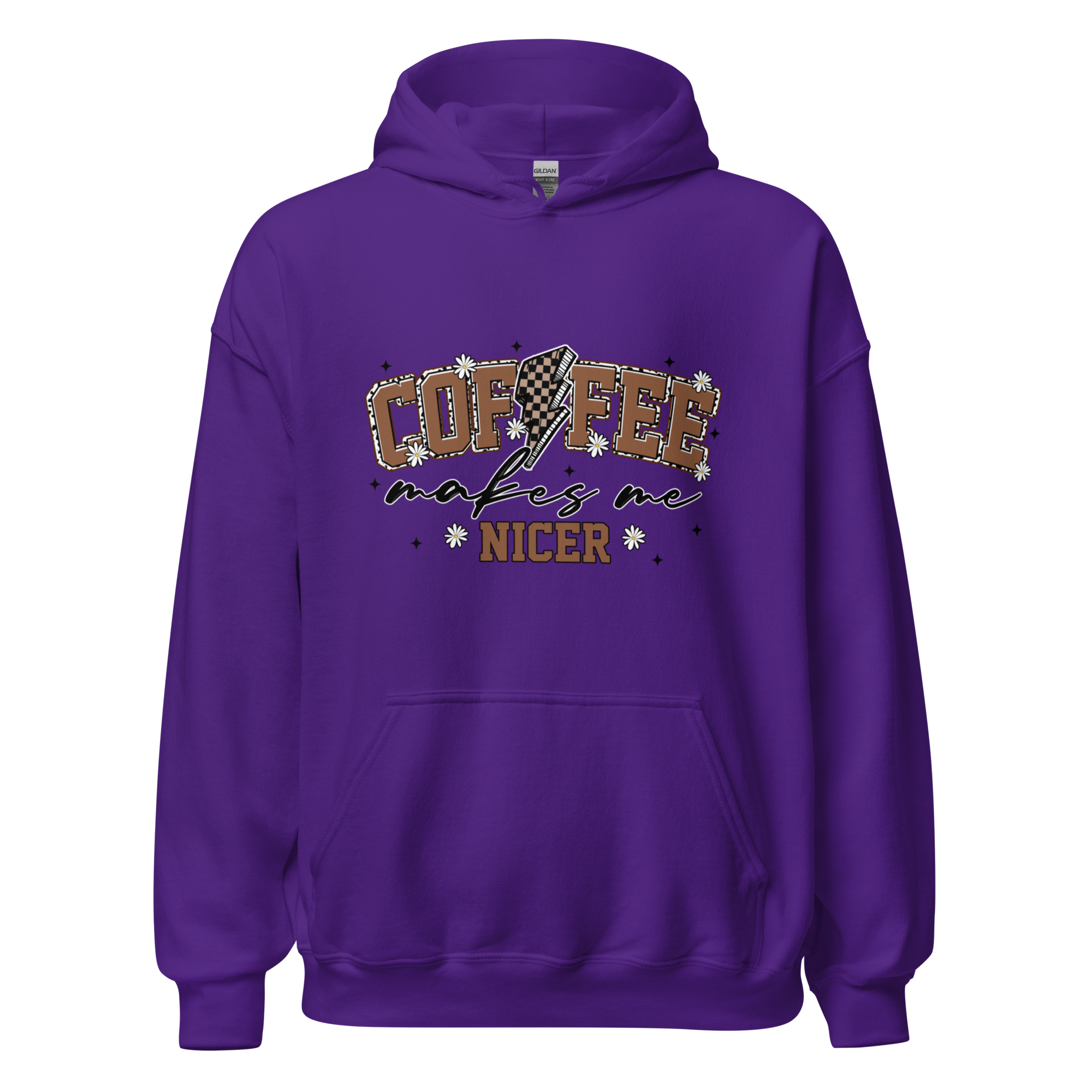 Coffee Makes Me Nicer Hoodie