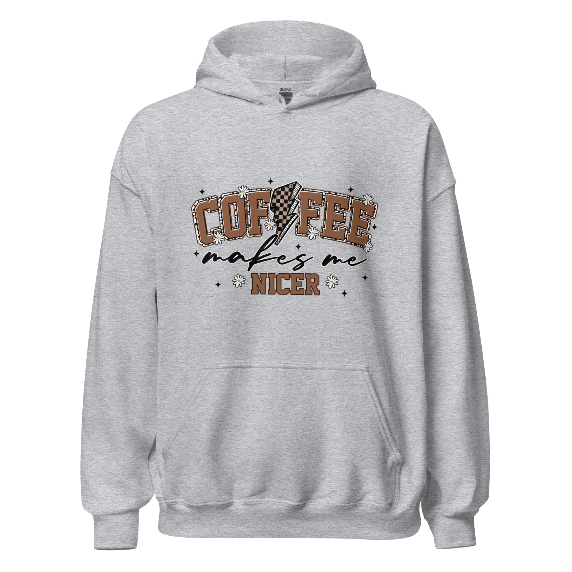 Coffee Makes Me Nicer Hoodie