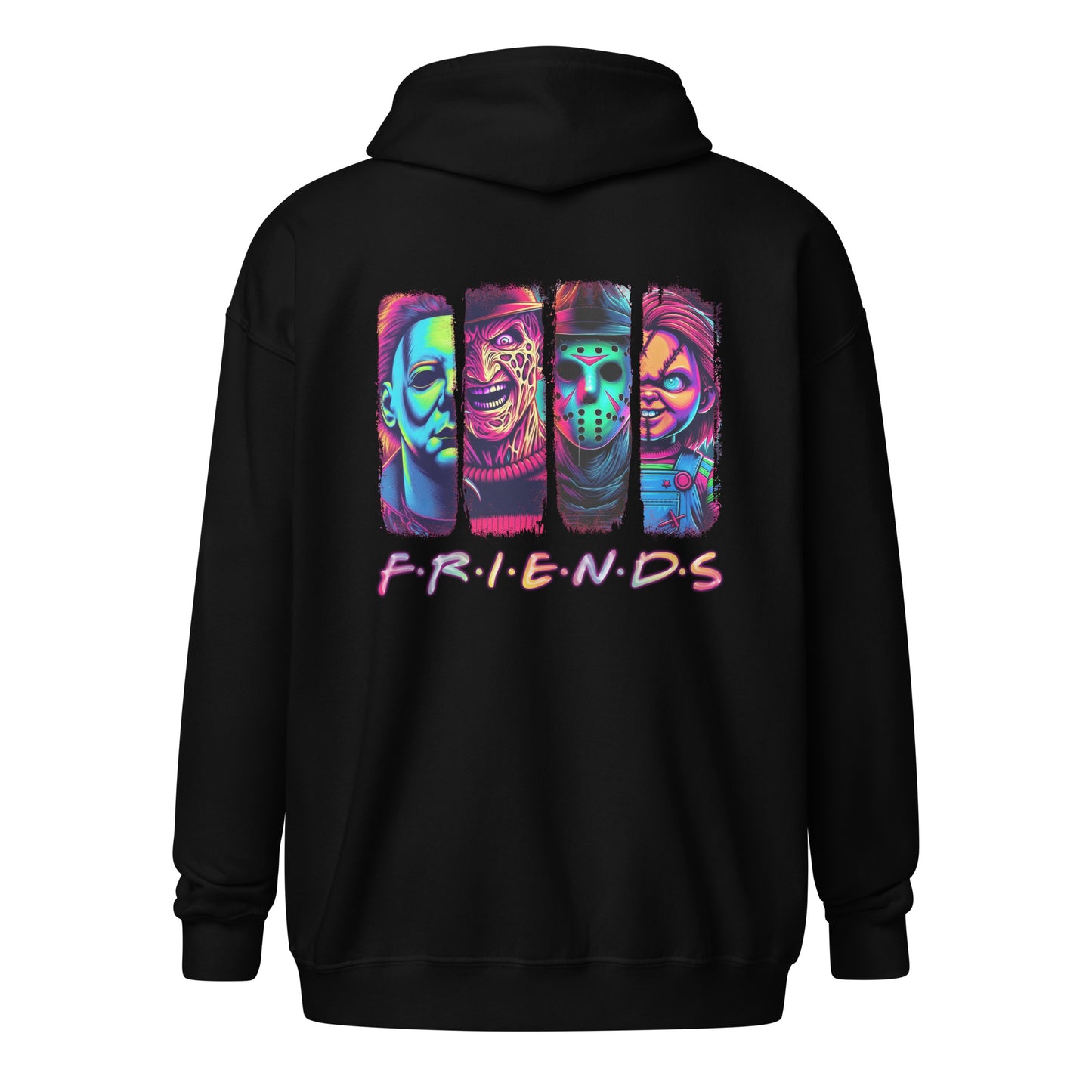 Spooky F.R.I.E.N.D.S. Zip Hoodie