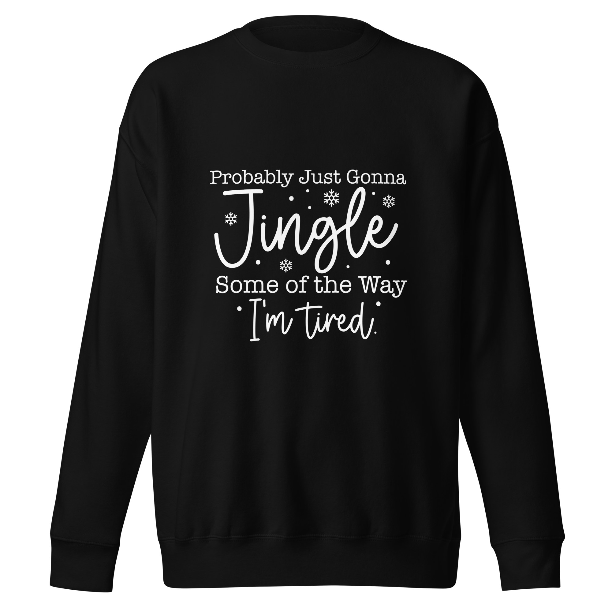 Festive BUT Barely Crewneck