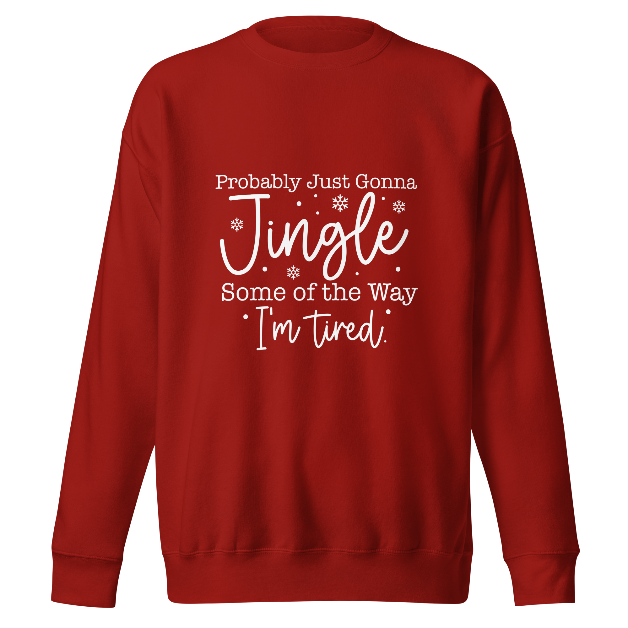 Festive BUT Barely Crewneck