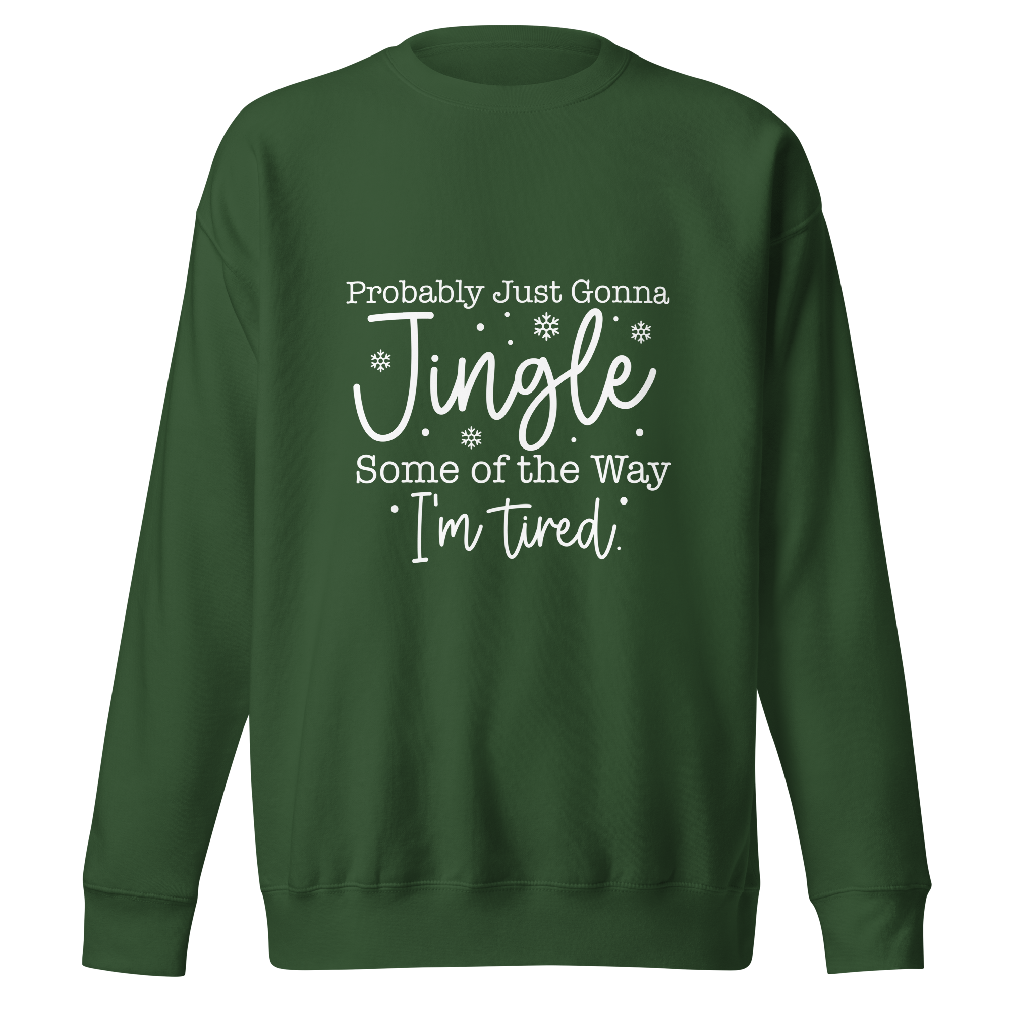 Festive BUT Barely Crewneck