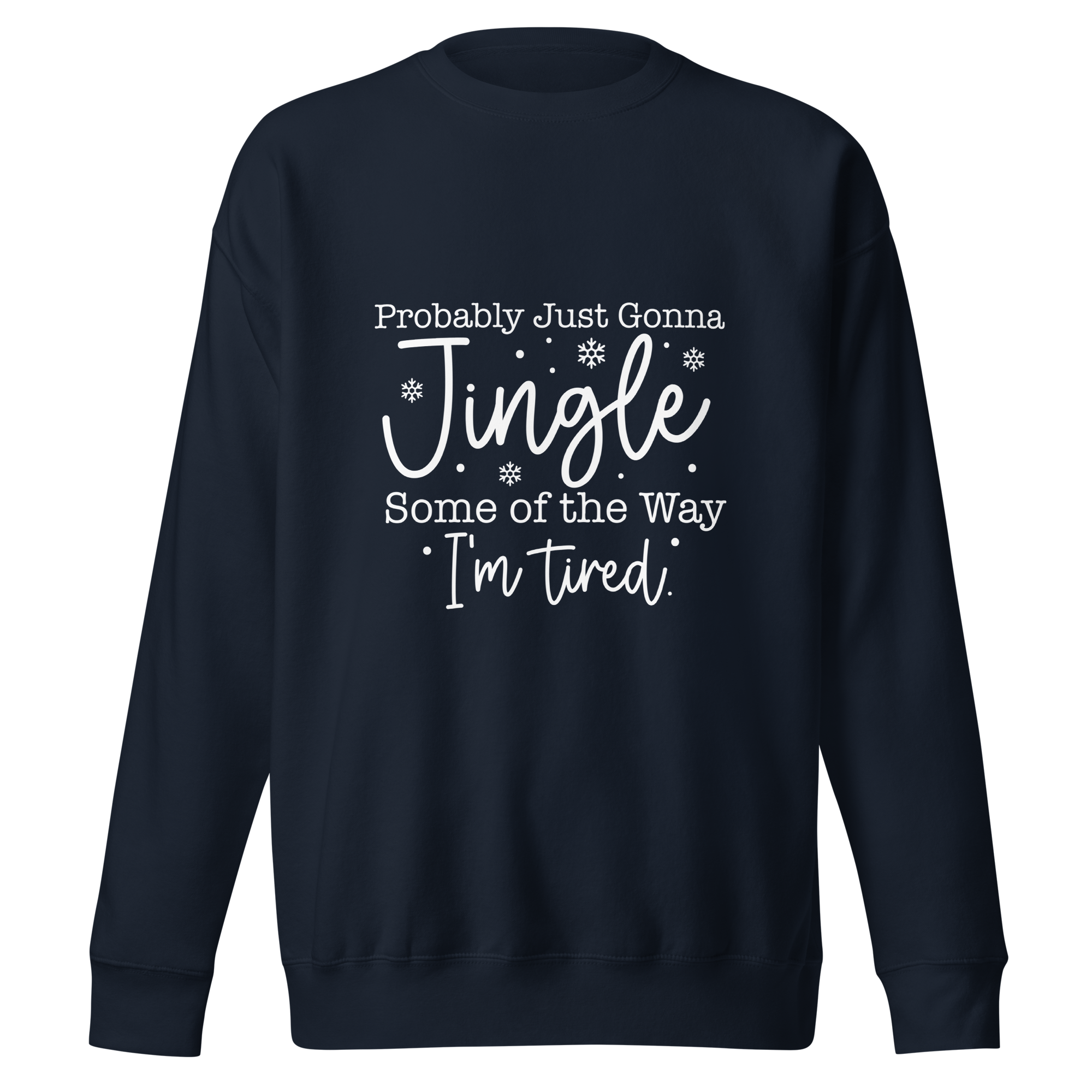 Festive BUT Barely Crewneck